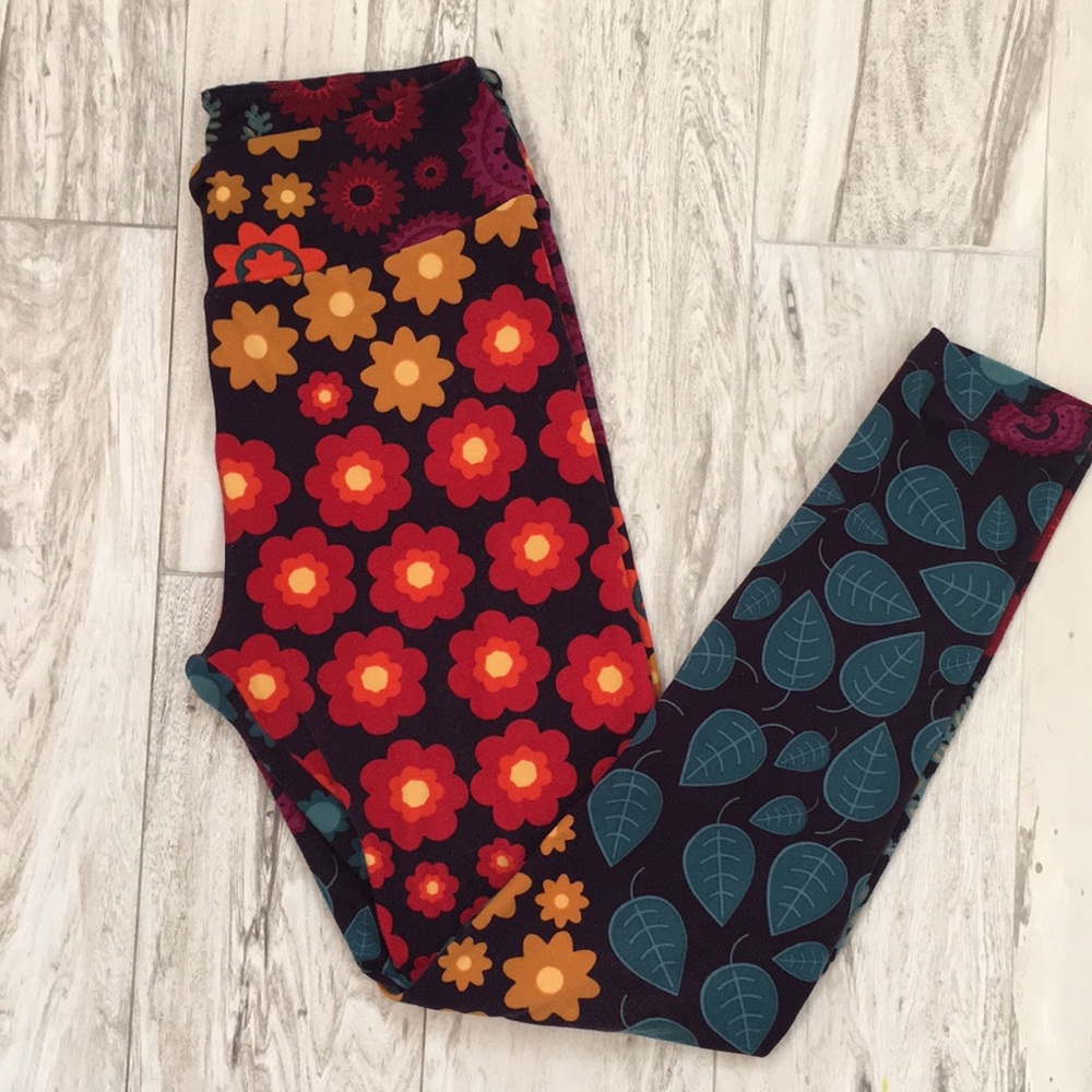 LuLaRoe floral leggings
